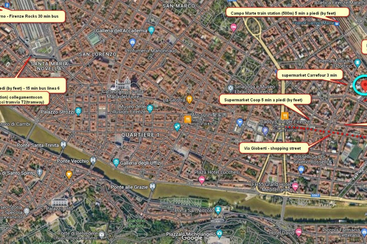 Апартаменты Dora'S House Firenze Экстерьер фото
